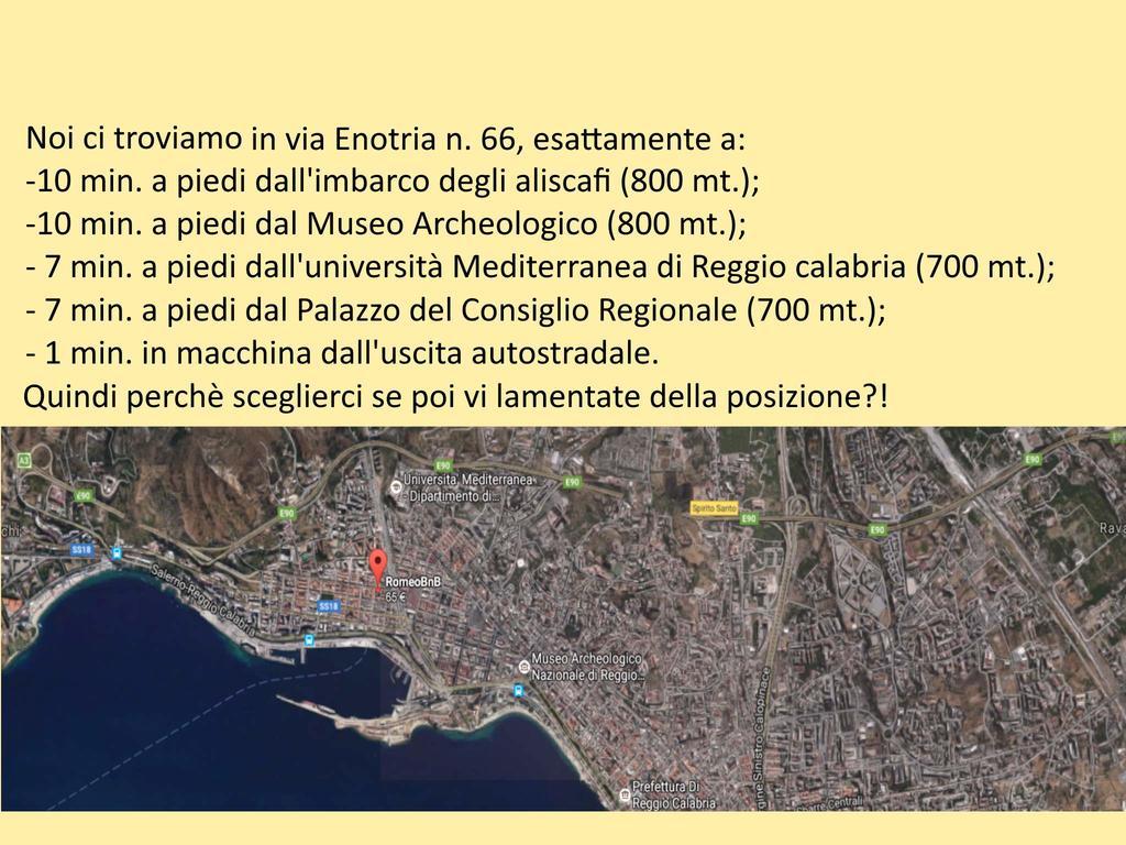 Romeo B&B Reggio di Calabria Exteriér fotografie
